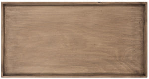 Safavieh Nonie Coffee Table Tray Top Desert Brown Wood Water Based Paint Pine MDF COF5700B 889048258730