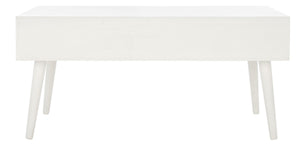 Safavieh Mozart Mid Century 2 Drawer Coffee Table COF5702A