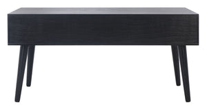 Safavieh Mozart Mid Century 2 Drawer Coffee Table COF5702B