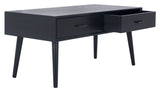 Safavieh Mozart Mid Century 2 Drawer Coffee Table COF5702B