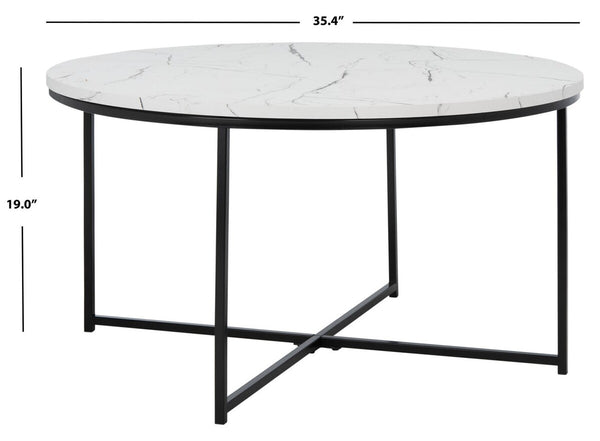 Safavieh Pia Marble Coffee Table COF5800A
