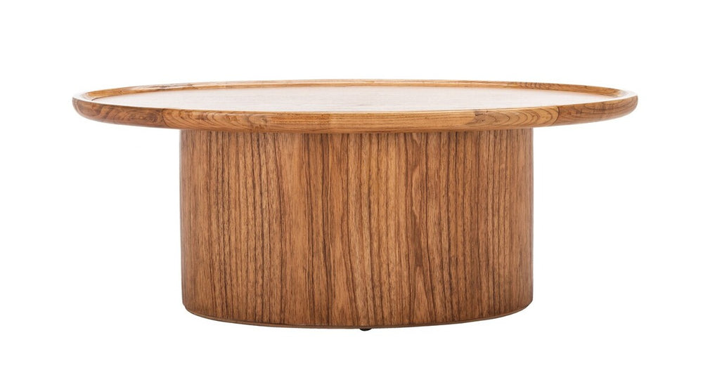 Flyte Oval Coffee Table Natural Wood COF6602A