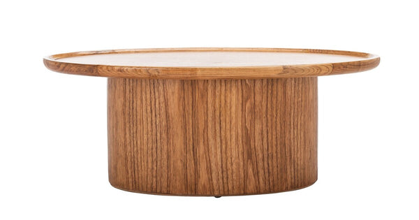 Flyte Oval Coffee Table Natural Wood COF6602A