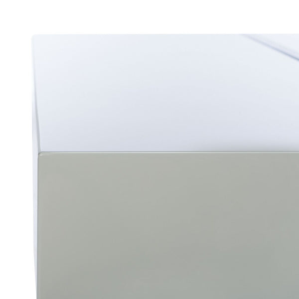 Jacob Rectangular Glass Leg Modern Coffee Table