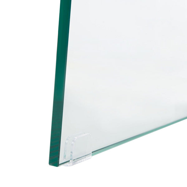 Jacob Rectangular Glass Leg Modern Coffee Table