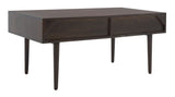 Safavieh Lexington Coffee Table Walnut Wood COF9006A