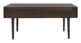 Safavieh Lexington Coffee Table Walnut Wood COF9006A