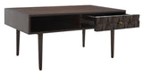 Safavieh Lexington Coffee Table Walnut Wood COF9006A