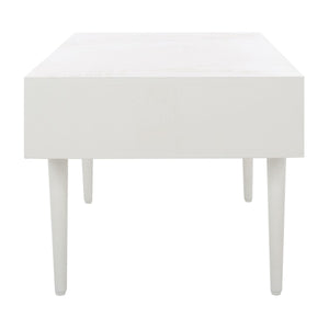 Safavieh Lexington Coffee Table White Wash Wood COF9006B