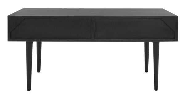 Safavieh Lexington Coffee Table Black Wood COF9006C