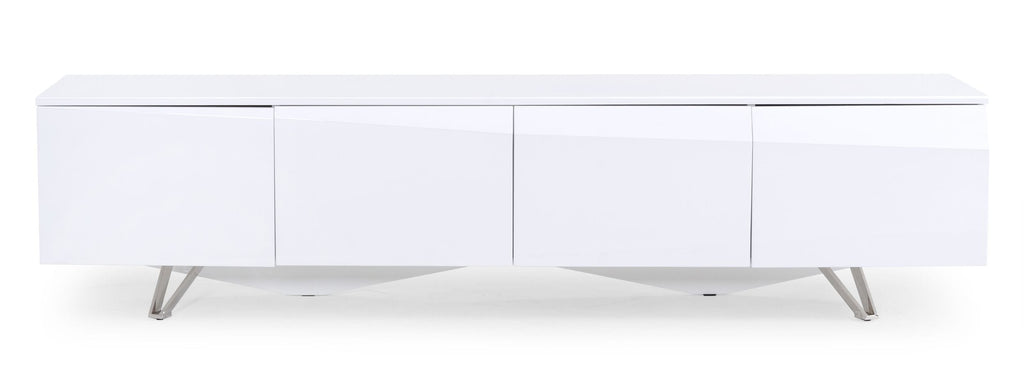 VIG Furniture Modrest Columbia - Modern White TV Stand VGVCTV117-WHT
