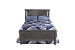 Pali Low Profile Footboard Distressed Granite Solid Radiata Pine, MDF 6666-GR