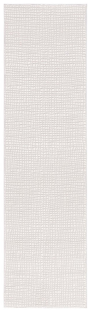 Safavieh Continental 110 Power Loomed Solid & Tonal Rug Ivory / Grey 9' x 12'