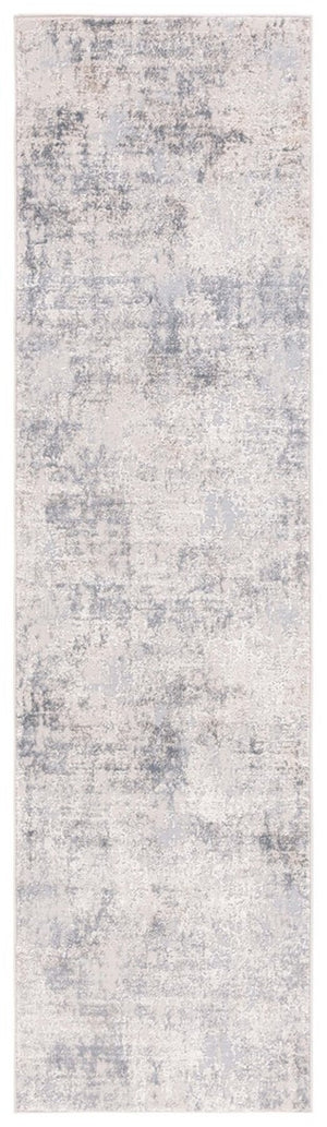 Safavieh Continental 112 Power Loomed Solid & Tonal Rug Light Beige / Dark Grey 9' x 12'