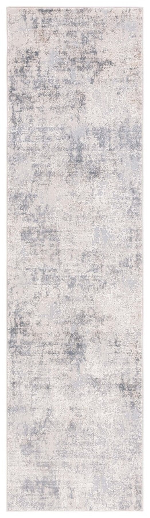 Safavieh Continental 112 Power Loomed Solid & Tonal Rug Light Beige / Dark Grey 9' x 12'