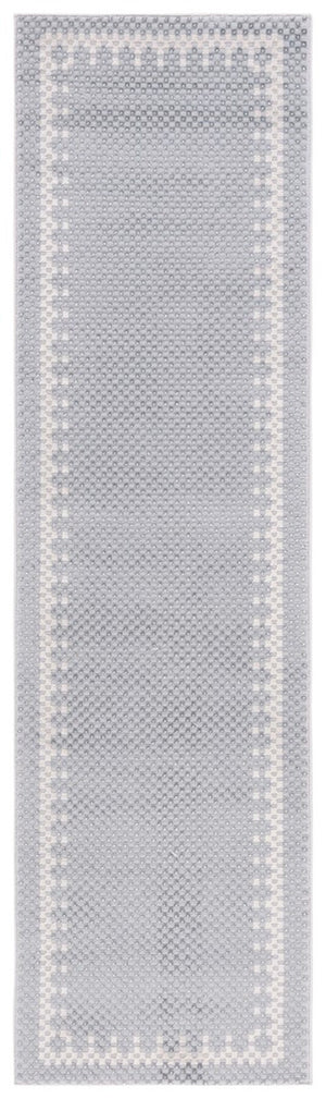 Safavieh Continental 118 Power Loomed Solid & Tonal Rug Grey / Beige 9' x 12'