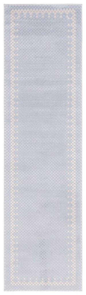 Safavieh Continental 118 Power Loomed Solid & Tonal Rug Blue / Beige 9' x 12'