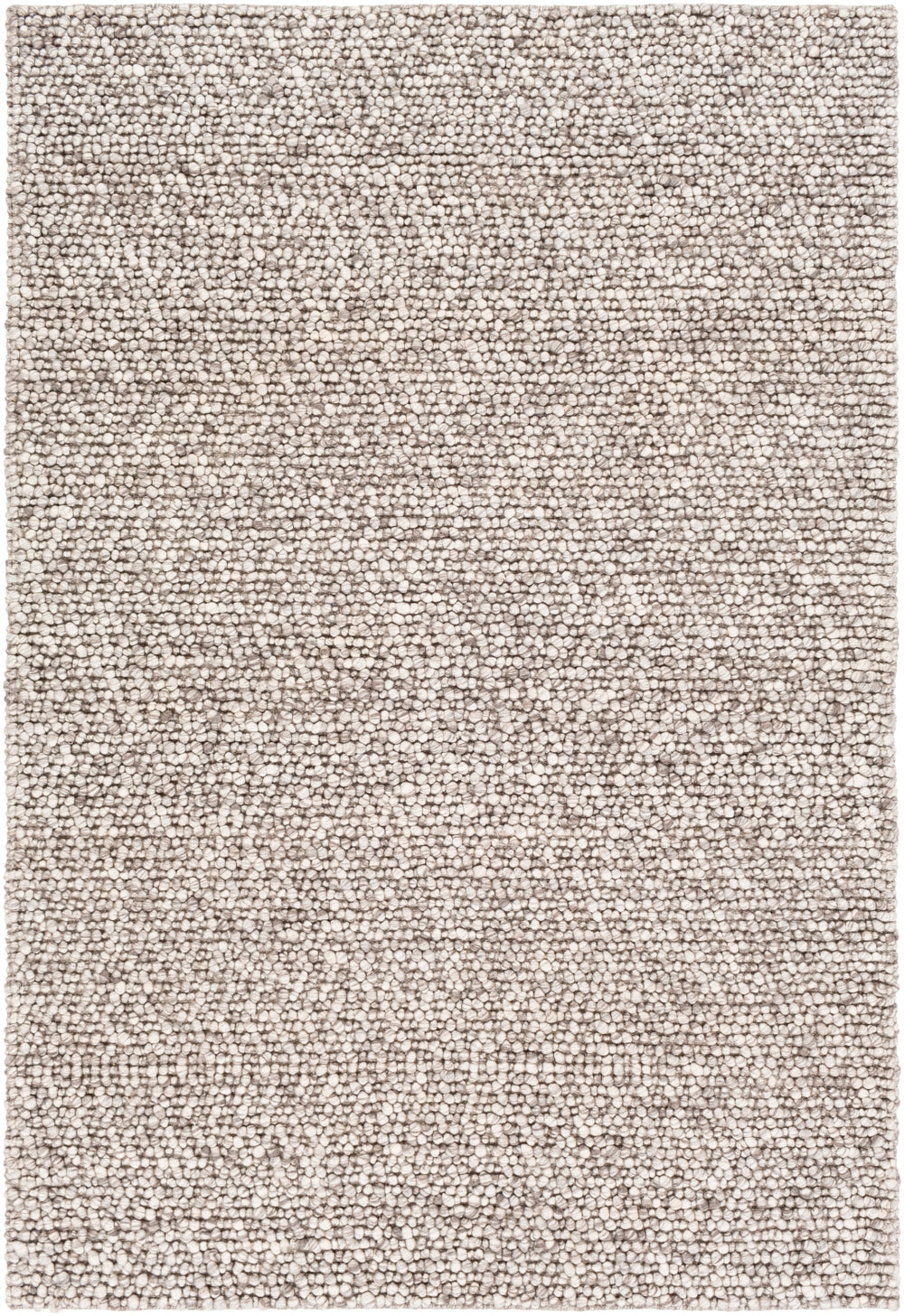 Como COO-2300 Cottage Viscose, Wool Rug COO2300-81012 Medium Gray, Ivory 50% Viscose, 50% Wool 8'10" x 12'