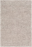 Como COO-2300 Cottage Viscose, Wool Rug COO2300-81012 Medium Gray, Ivory 50% Viscose, 50% Wool 8'10" x 12'