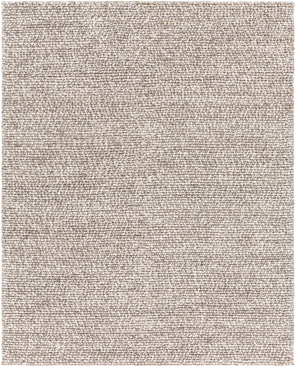 Como COO-2300 Cottage Viscose, Wool Rug COO2300-810 Medium Gray, Ivory 50% Viscose, 50% Wool 8' x 10'