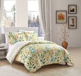 Chic Home Robin Duvet Cover Set Multi Color Queen