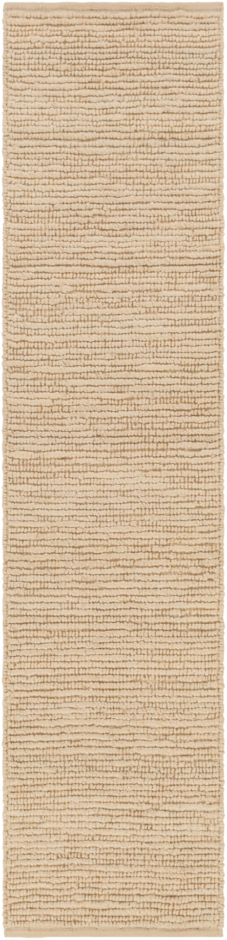 Continental COT-1930 Cottage Jute Rug COT1930-312 Cream 100% Jute 3' x 12'