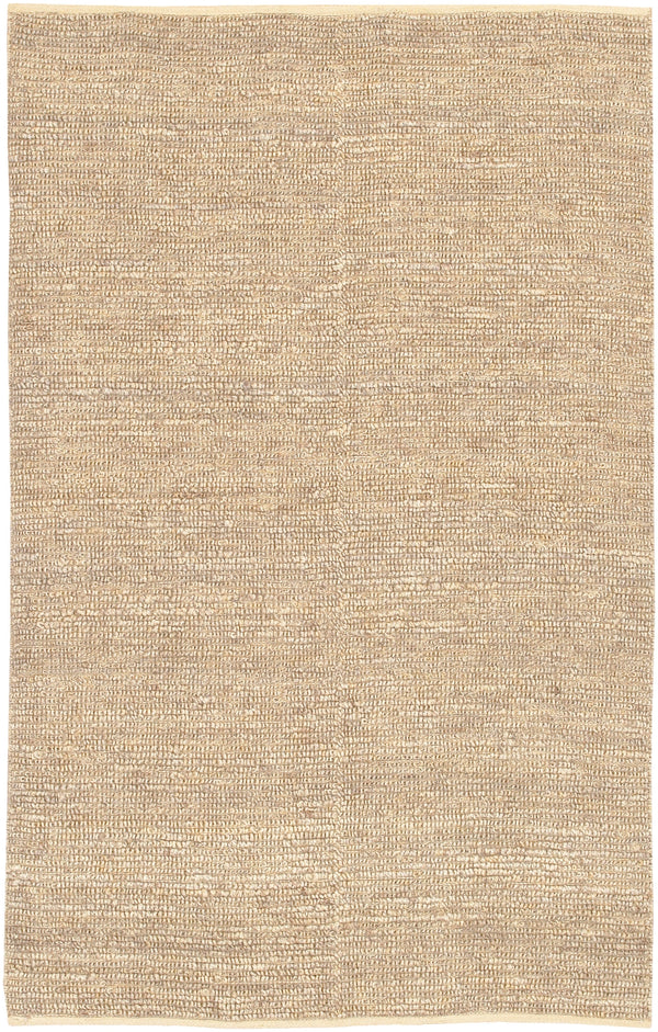 Continental COT-1930 Cottage Jute Rug COT1930-58 Cream 100% Jute 5' x 8'