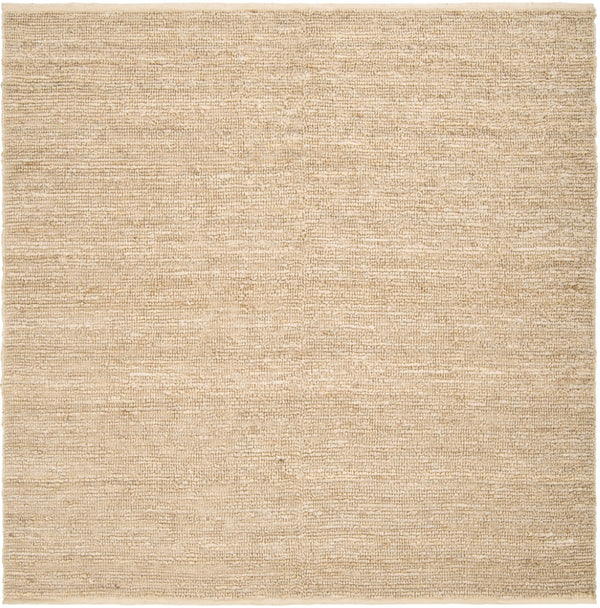 Continental COT-1930 Cottage Jute Rug COT1930-8SQ Cream 100% Jute 8' Square