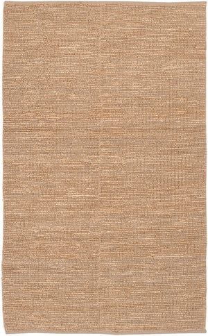 Continental COT-1931 Cottage Jute Rug COT1931-58 Camel 100% Jute 5' x 8'
