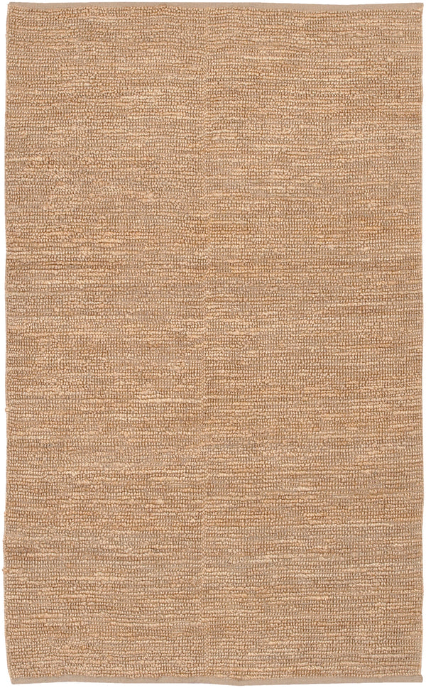Continental COT-1931 Cottage Jute Rug COT1931-58 Camel 100% Jute 5' x 8'