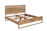 Urban Solid Sheesham Wood King Contemporary Bed