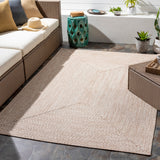 Chesapeake Bay CPK-2300 Cottage Polypropylene Rug CPK2300-86116 Camel, Cream 100% Polypropylene 8'6" x 11'6"