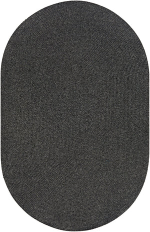 Chesapeake Bay CPK-2301 Cottage Polypropylene Rug CPK2301-69OV Charcoal 100% Polypropylene 6' x 9' Oval