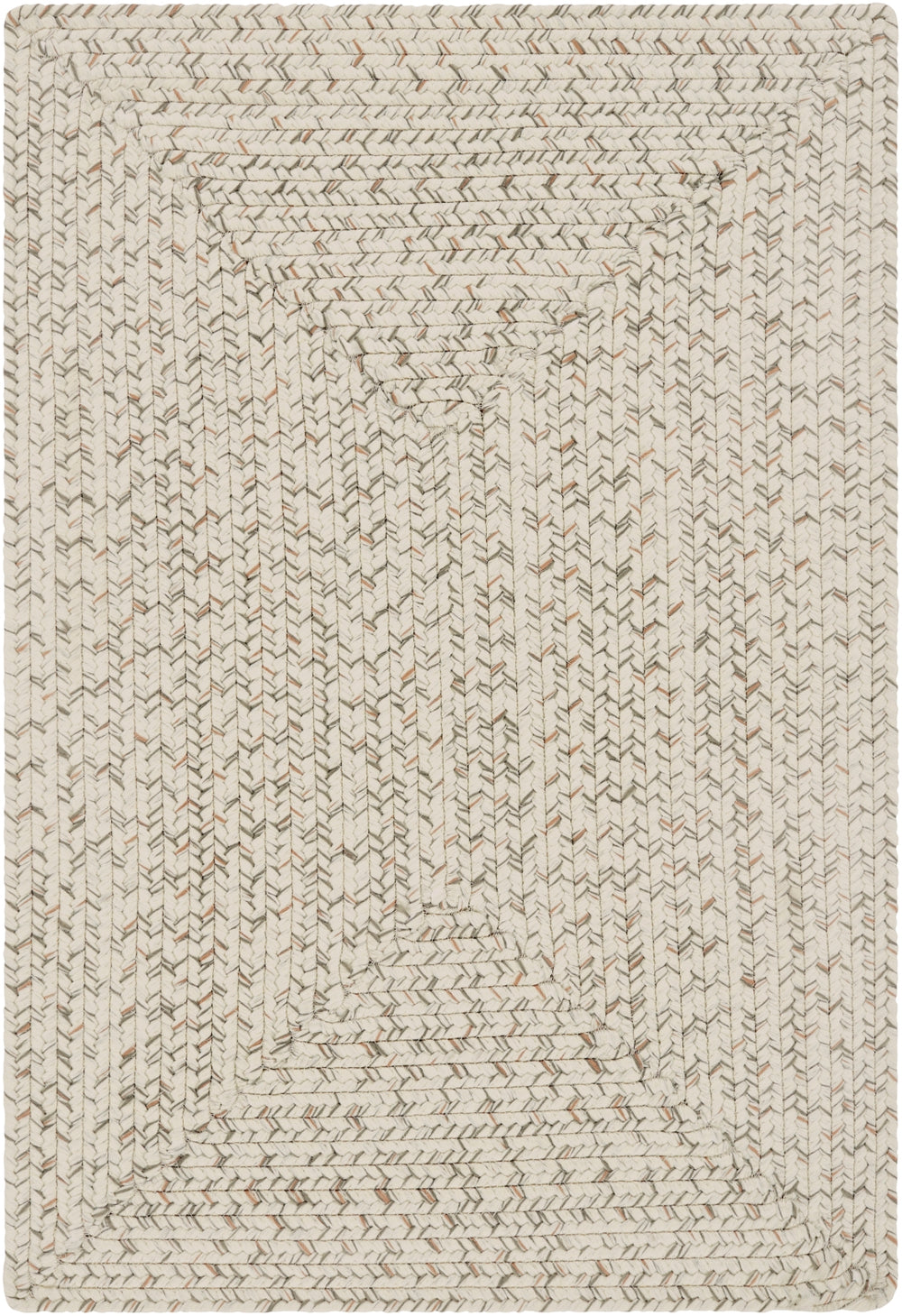 Chesapeake Bay CPK-2303 Cottage Polypropylene Rug CPK2303-86116 Medium Gray, Camel, Cream 100% Polypropylene 8'6" x 11'6"