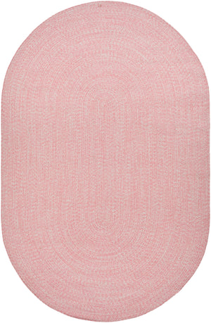 Chesapeake Bay CPK-2305 Cottage Polypropylene Rug CPK2305-69OV Pale Pink, Cream 100% Polypropylene 6' x 9' Oval