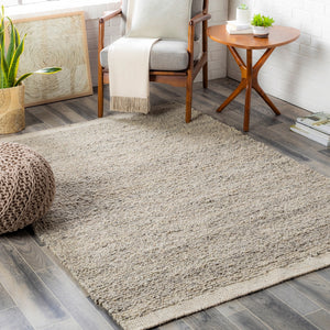 Copenhagen CPN-2302 Modern Wool, Polyester Rug CPN2302-81012 Charcoal, Medium Gray, Taupe, Cream 70% Wool, 30% Polyester 8'10" x 12'
