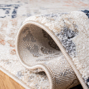 Coppertone 324 Contemporary Power Loomed 95% Polypropylene, 5% Polyester Rug Ivory / Navy