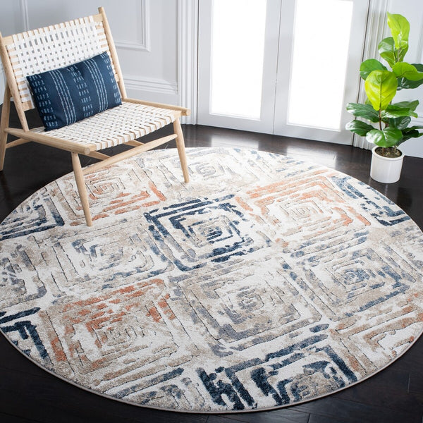 Safavieh Coppertone 324 Power Loomed 95% Polypropylene/5% Polyester Contemporary Rug CPN324A-9