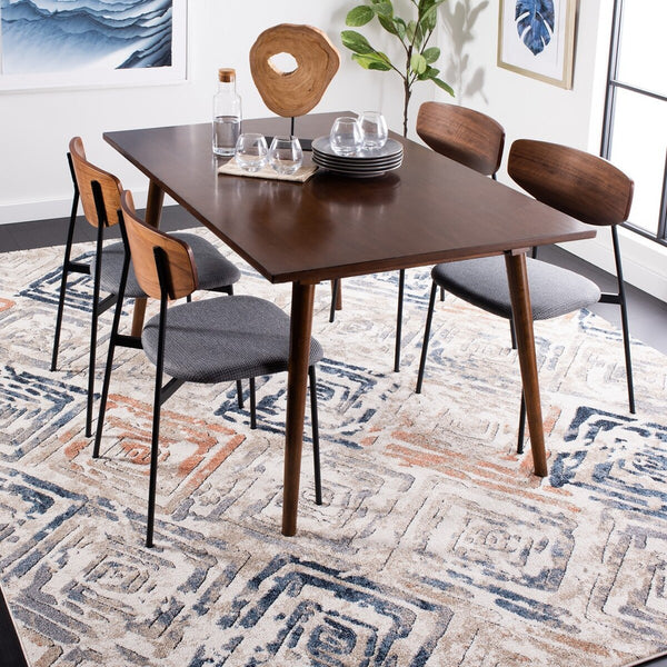 Safavieh Coppertone 324 Power Loomed 95% Polypropylene/5% Polyester Contemporary Rug CPN324A-9