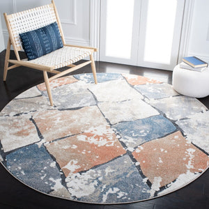 Safavieh Coppertone 327 Power Loomed 95% Polypropylene/5% Polyester Contemporary Rug CPN327A-9