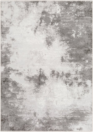 Contempo CPO-3839 Modern Polypropylene Rug CPO3839-92129 Light Gray, White, Charcoal 100% Polypropylene 9' x 12'10"