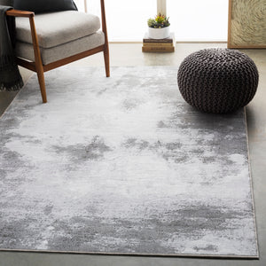 Contempo CPO-3839 Modern Polypropylene Rug CPO3839-92129 Light Gray, White, Charcoal 100% Polypropylene 9' x 12'10"