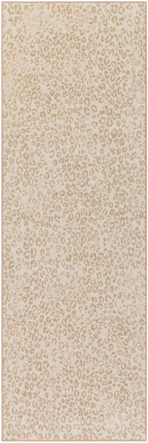 Contempo CPO-3849 Modern Polypropylene Rug CPO3849-27710 Cream, Beige, Camel 100% Polypropylene 2'7" x 7'10"