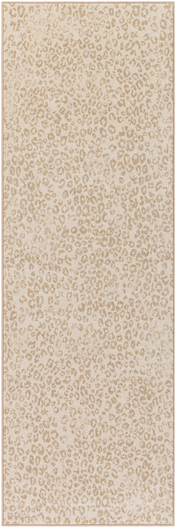 Contempo CPO-3849 Modern Polypropylene Rug CPO3849-27710 Cream, Beige, Camel 100% Polypropylene 2'7" x 7'10"