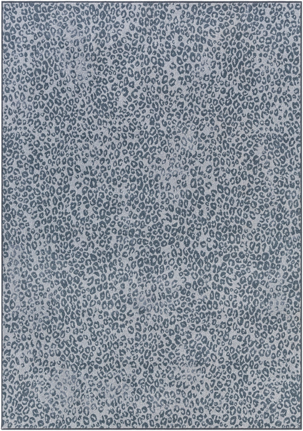 Contempo CPO-3851 Modern Polypropylene Rug CPO3851-91210 Dark Blue, Cream, Denim 100% Polypropylene 9' x 12'10"