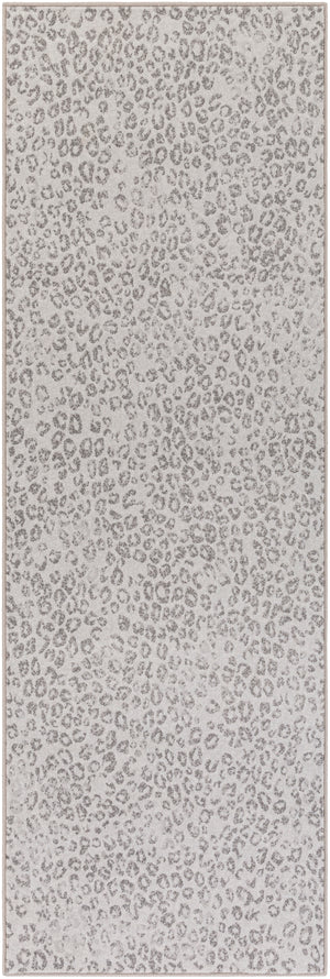 Contempo CPO-3852 Modern Polypropylene Rug CPO3852-27710 Cream, Light Gray, Medium Gray 100% Polypropylene 2'7" x 7'10"