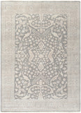 Cappadocia CPP-5007 Traditional Wool Rug CPP5007-811 Charcoal, Moss, Sage, Medium Gray 100% Wool 8' x 11'