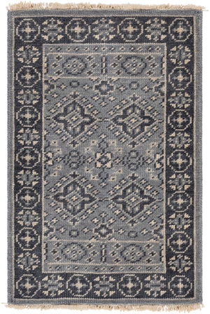 Cappadocia CPP-5012 Traditional Wool Rug CPP5012-913 Denim, Ink, Pale Blue 100% Wool 9' x 13'