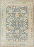 Cappadocia CPP-5020 Traditional Wool Rug CPP5020-811 Medium Gray, Mint, Butter, Taupe 100% Wool 8' x 11'