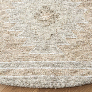 Capri 203  Hand Tufted 100% Wool Pile Rug Beige